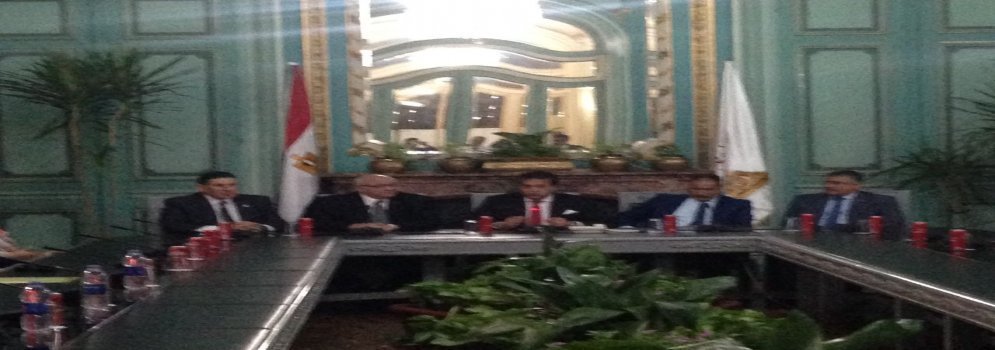 Meeting of the Minister of Higher Education and the leaders of Ain Shams University
